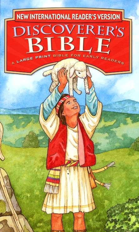 NIrV Discovererโs Bible for Early Readers: Large Print – Hardbound (ISBN:9780310743736